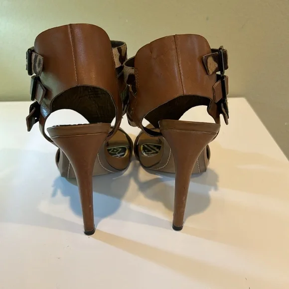 Sam Edelman S-Lucia Leopard Women’s Heels Size 8M - Picture 5 of 8